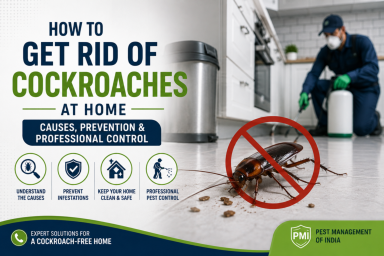 How to Get Rid of Cockroaches at Home: Causes, Prevention and Professional Control